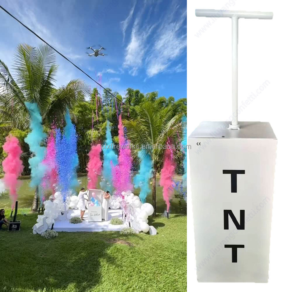 Electric Gender Reveal Smoke B – обзор и цена Confetti Cannon Tube