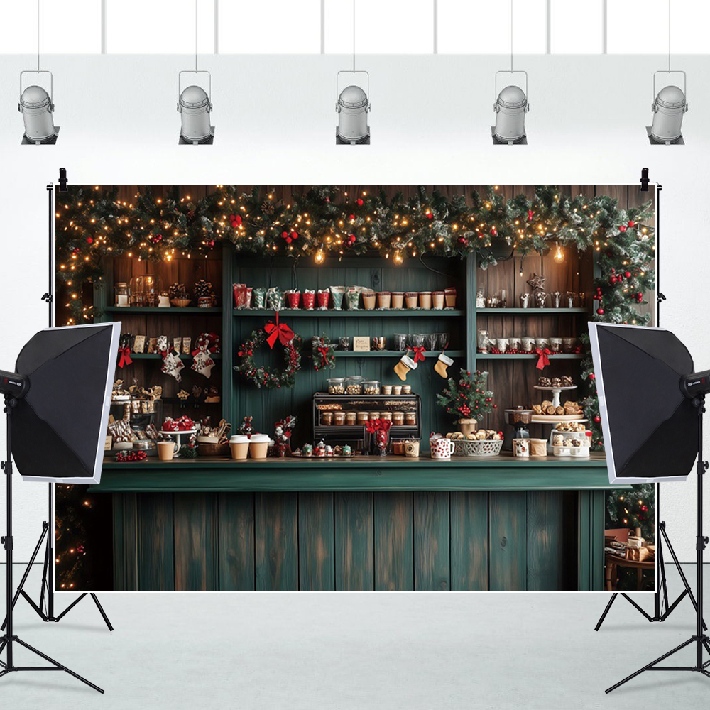 Christmas Photography Backdrop – обзор и цена Dessert Table Backdrop