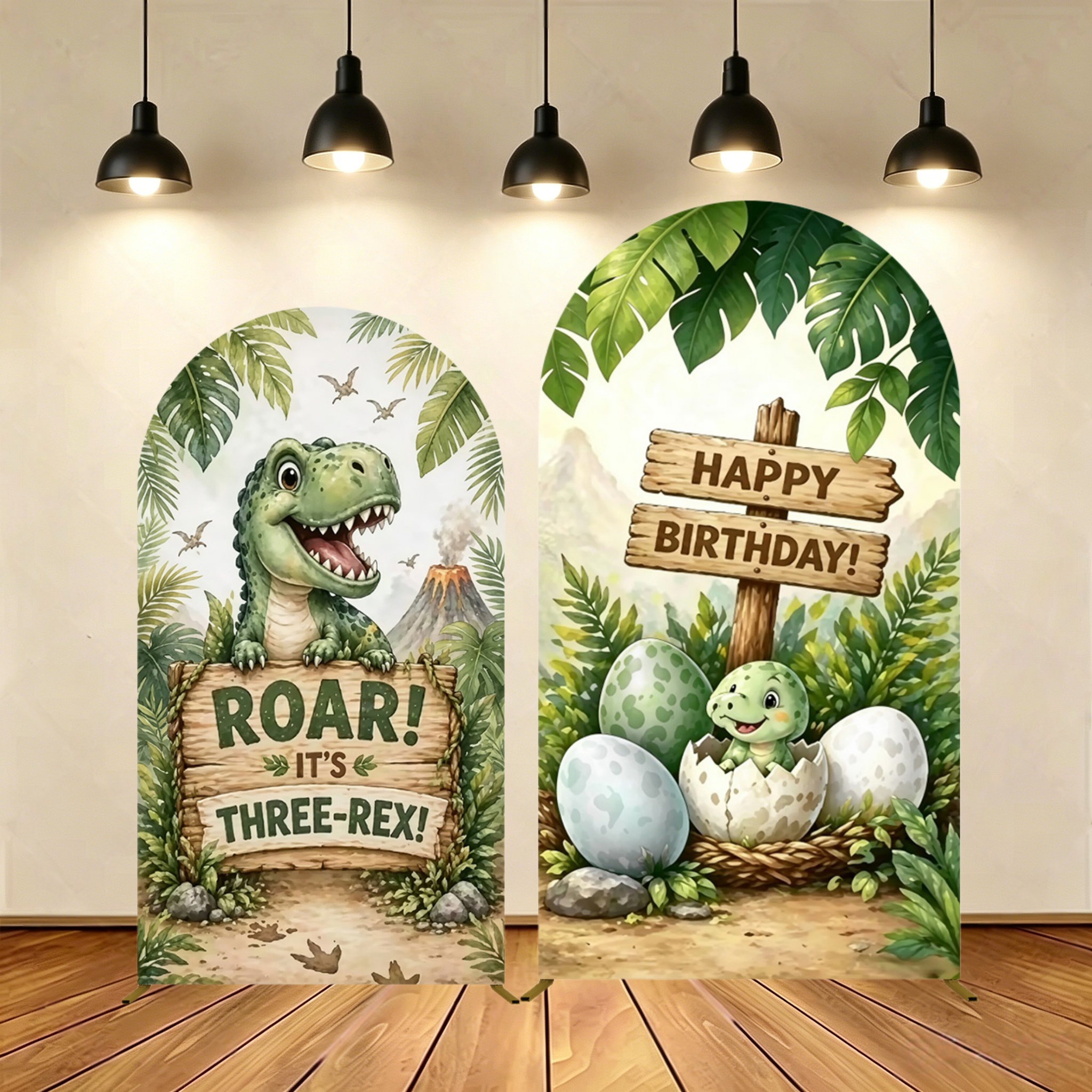 Yeele Dinosaur Themed Arch Cov – обзор и цена Dessert Table Backdrop