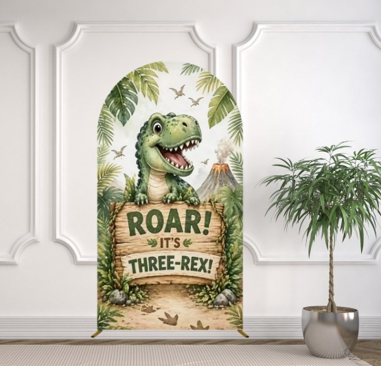 Yeele Dinosaur Themed Arch Cov – обзор и цена Dessert Table Backdrop
