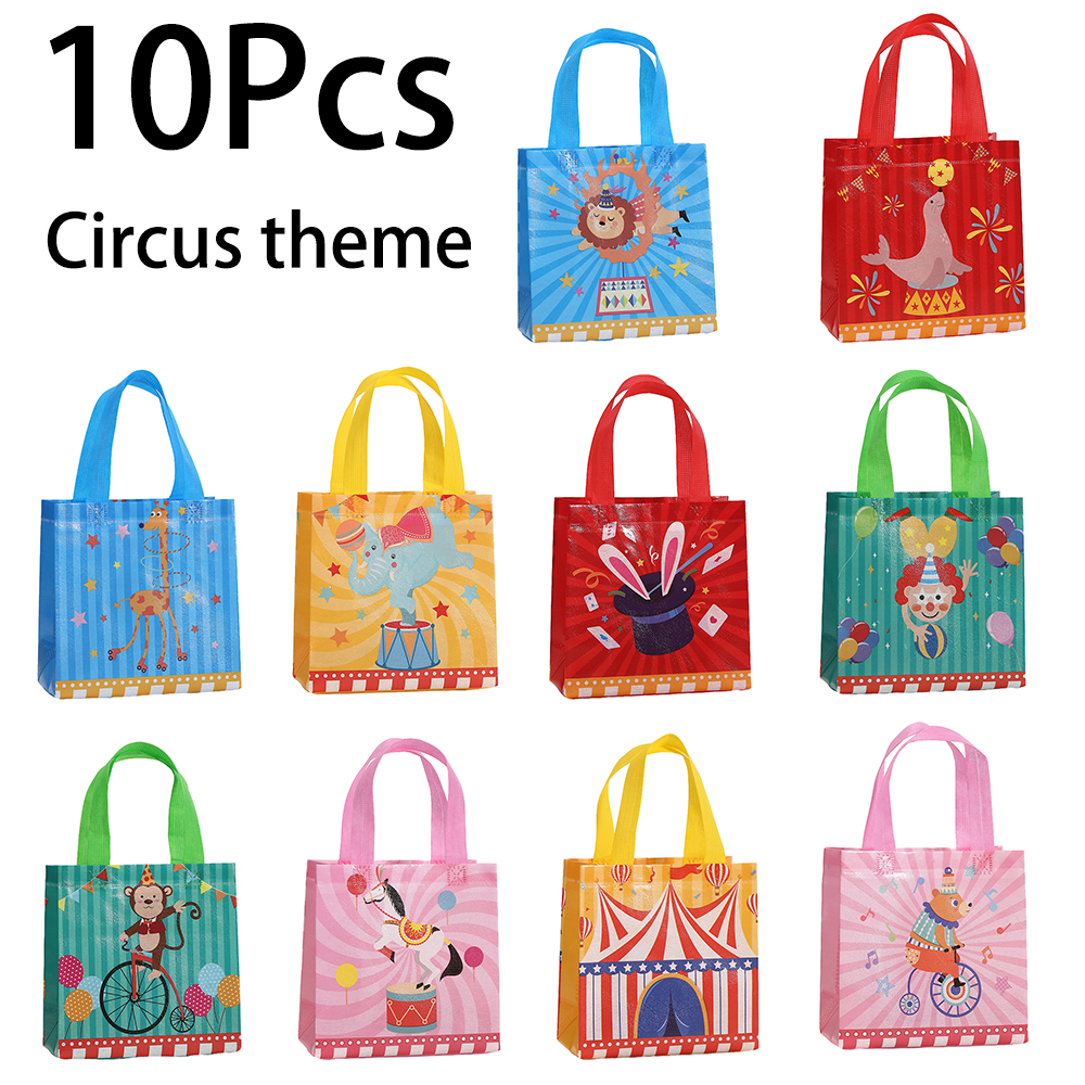 10Pcs Cute Circus Theme Non-wo – обзор и цена Event Party Shop