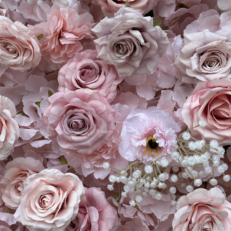 High Quality 8x8 Roll up Silk  – обзор и цена Flower Wall Panel