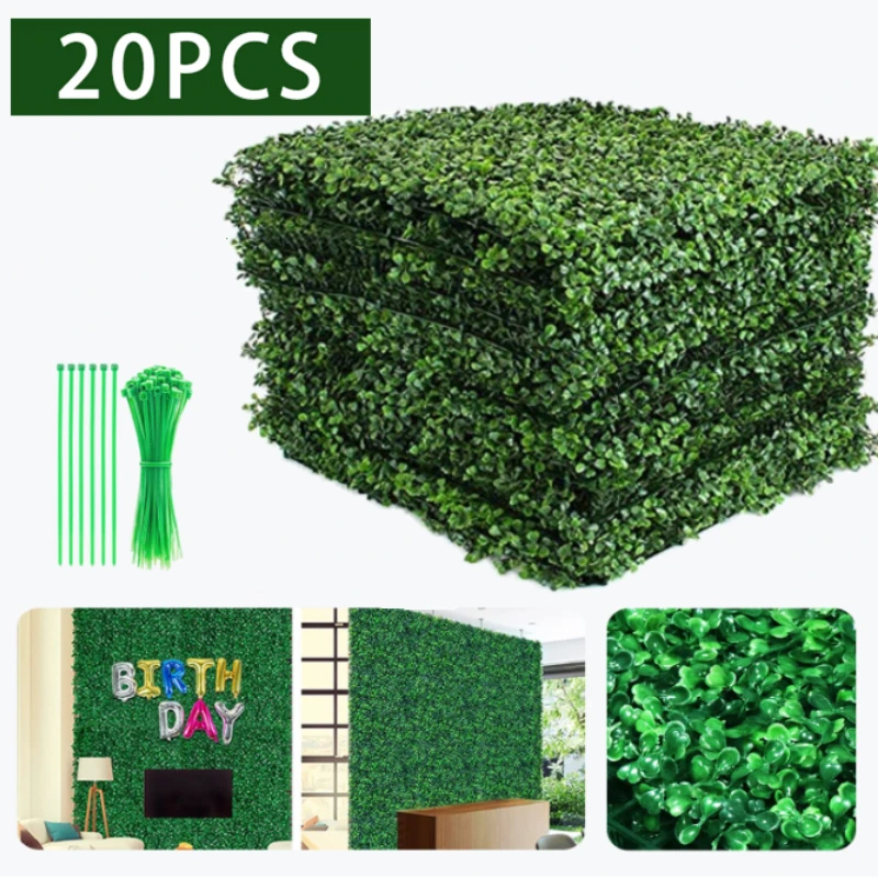 Artificial Plants Grass Wall B – обзор и цена Flower Wall Panel