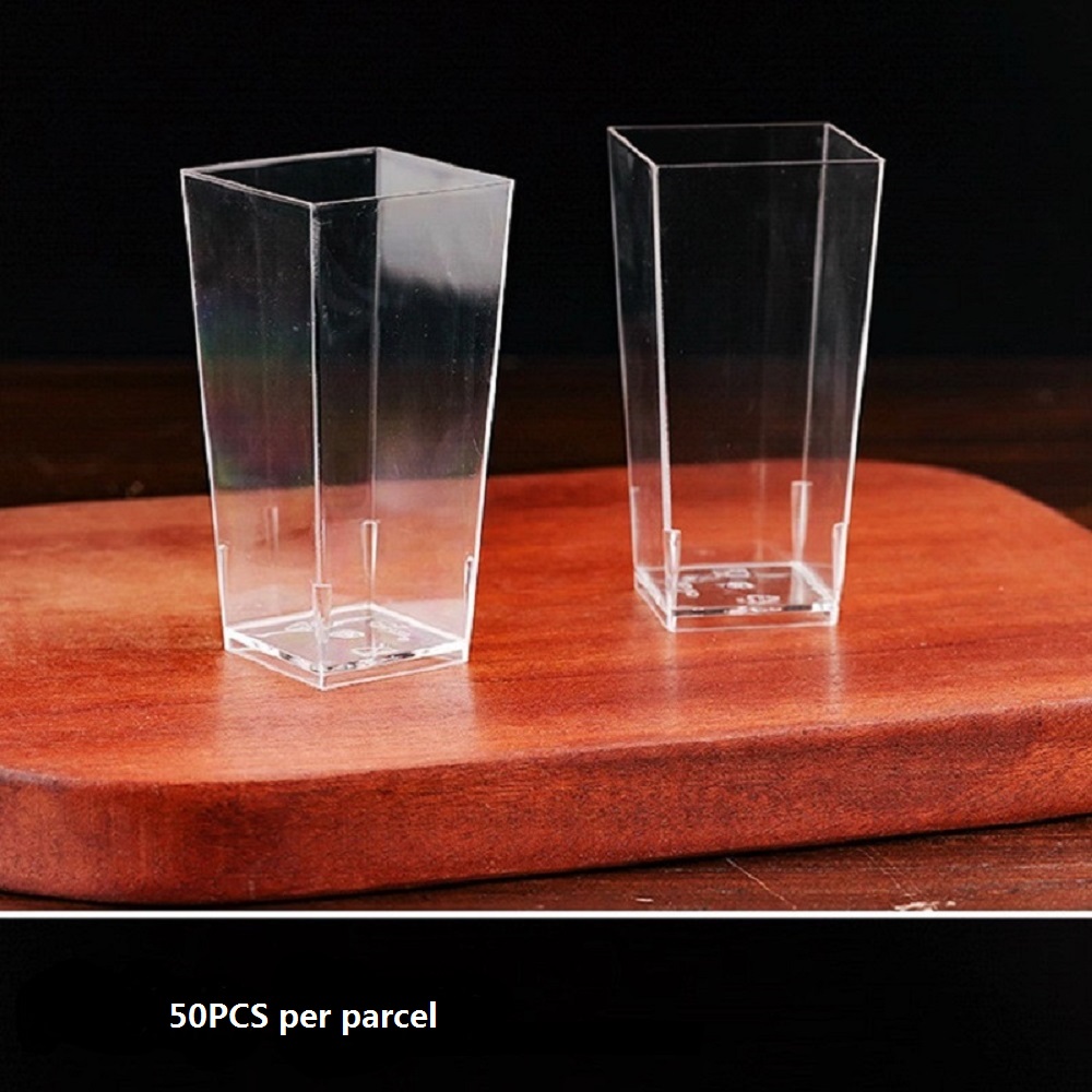 25/50/100 Pack 5oz Mini Desser – обзор и цена Plastic Cup 50Pcs