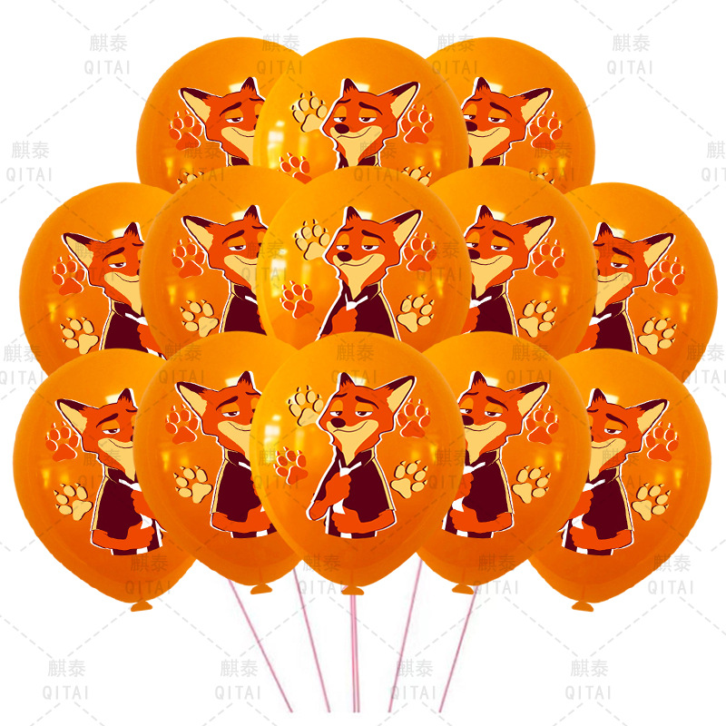 New Zootopia Balloons Wild Ani – обзор и цена Supply Event
