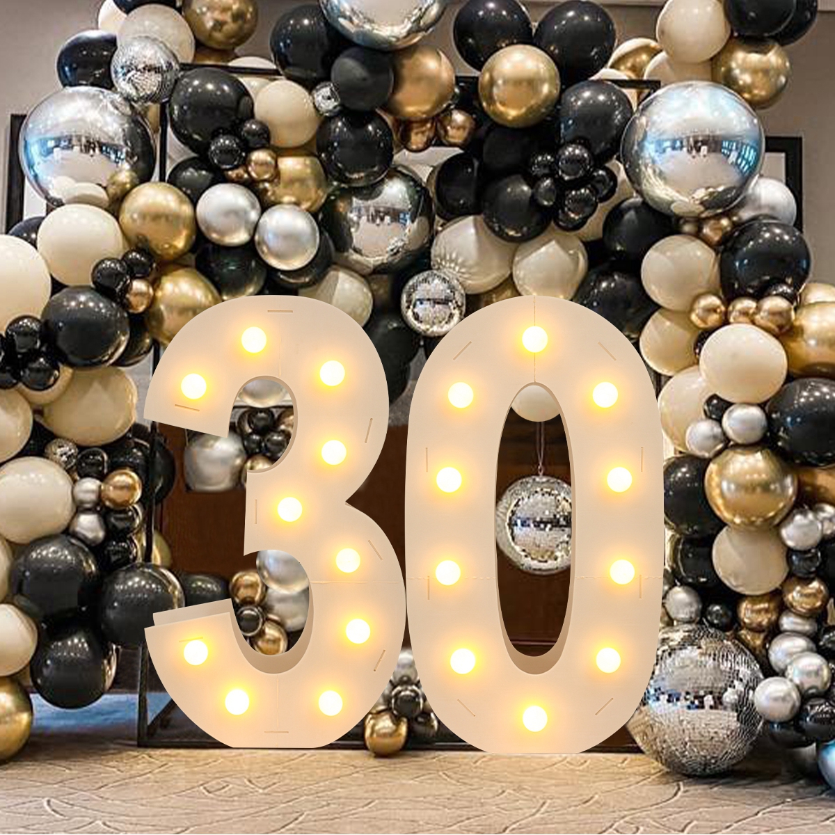 91.5CM Giant Number Led Light  – обзор и цена Led Balloon Light