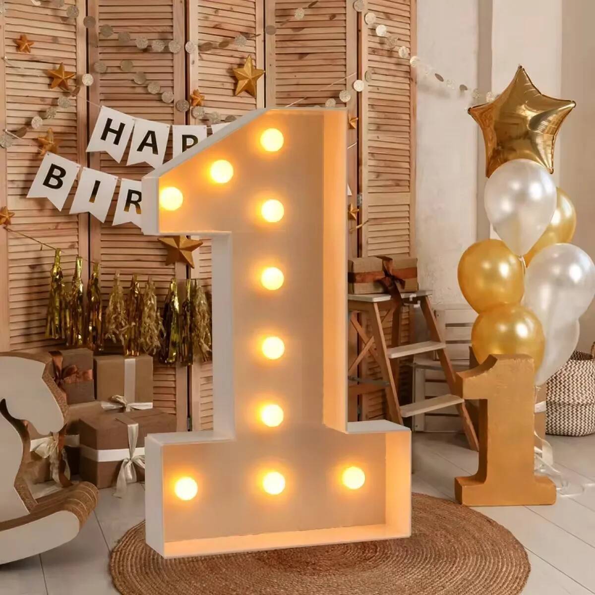 Giant Number Led Light for Kid – обзор и цена Led Balloon Light