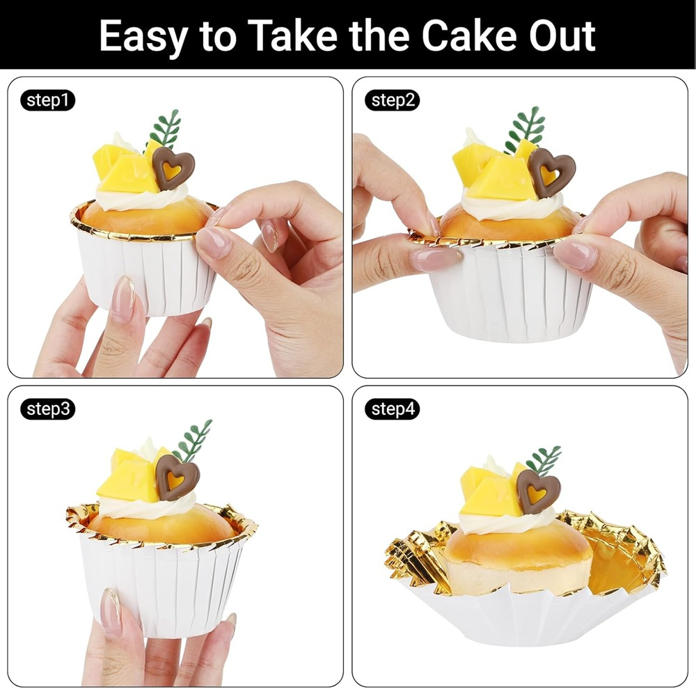 50 pcs Muffins Cup Paper Cupca – обзор и цена Plastic Cup 50Pcs