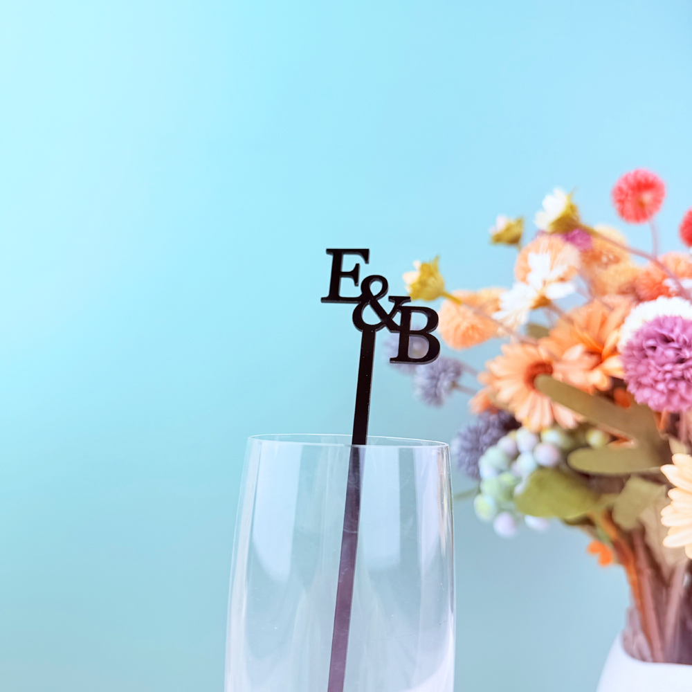20pcs/50pcs Custom Initial Nam – обзор и цена Centerpiece Stick