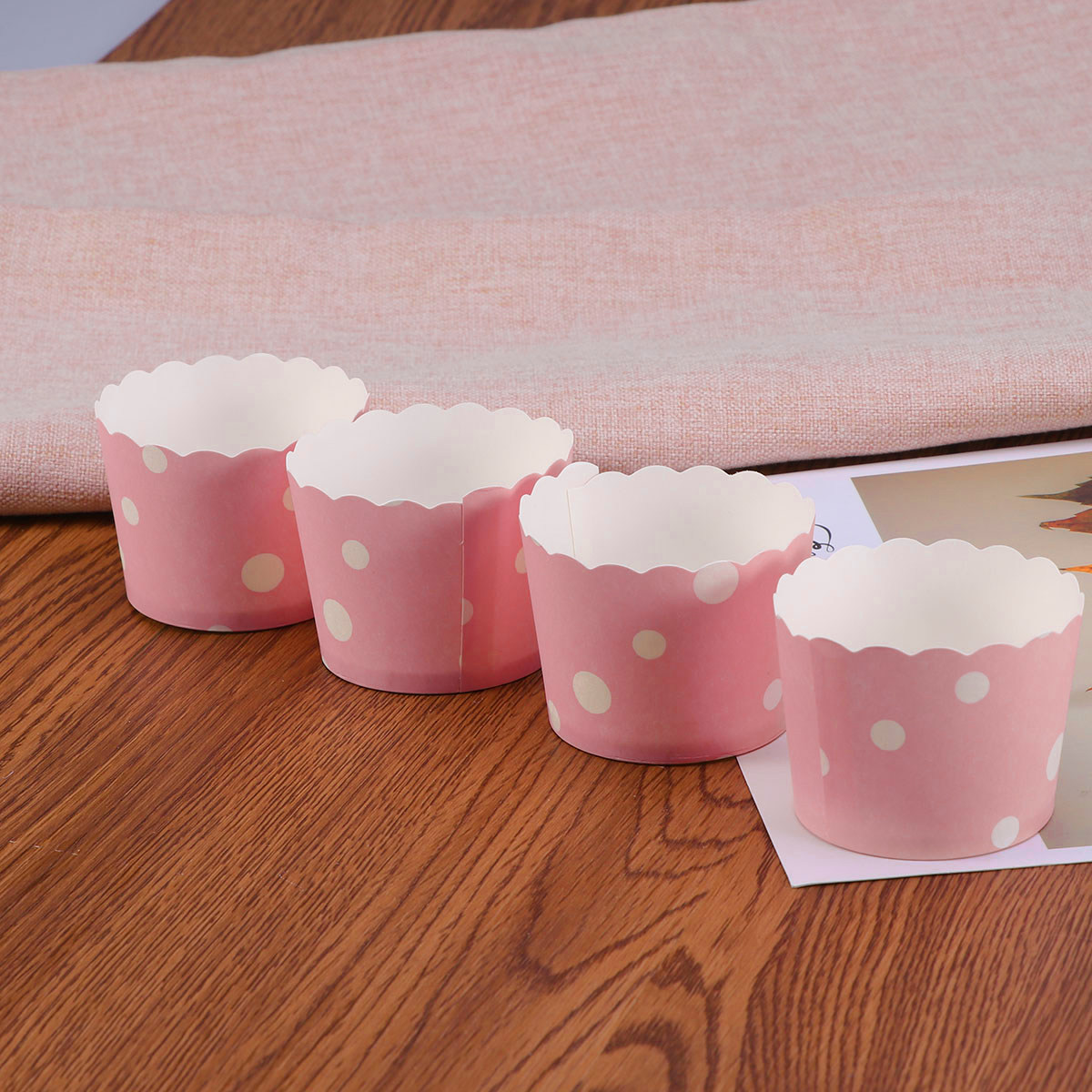 50Pcs Cupcake Liners Paper Bak – обзор и цена Plastic Cup 50Pcs