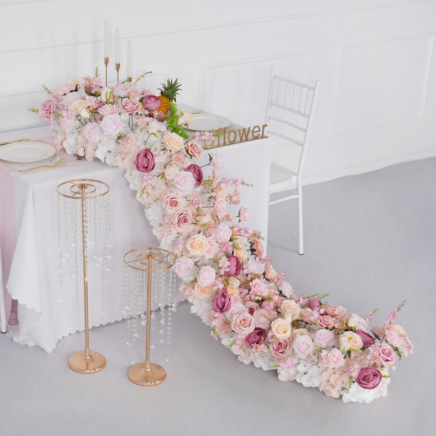 Uflower Luxury Artificial Flow – обзор и цена Flower Wall Panel