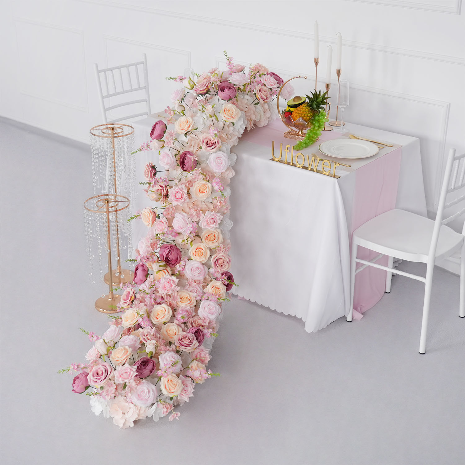 Uflower Luxury Artificial Flow – обзор и цена Flower Wall Panel