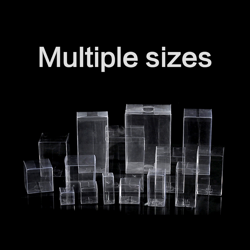 50pcs Clear PVC Plastic Box We – обзор и цена Event Party Box