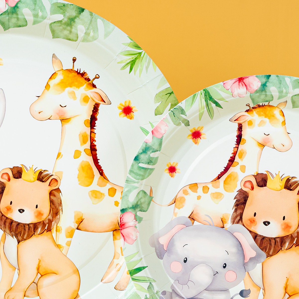 Jungle Safari Animal Paper Pla – обзор и цена Event Party
