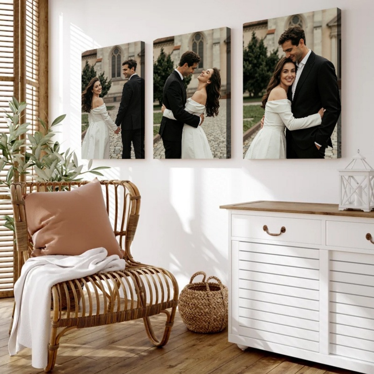 Set of 3 Custom Photo Canvas P – обзор и цена Eve Party