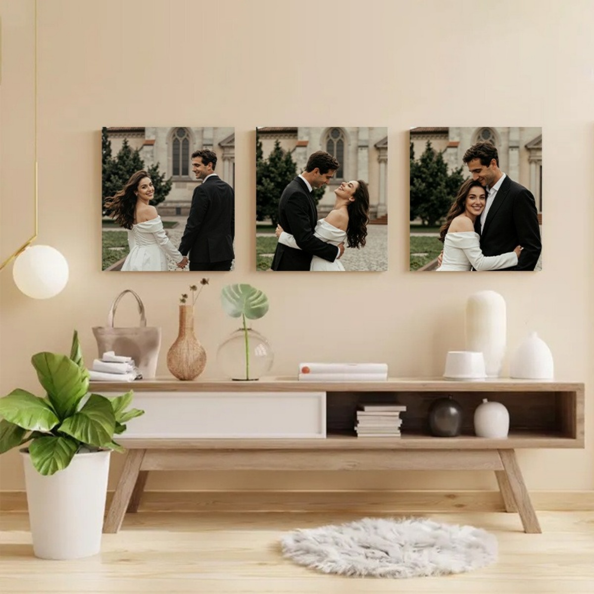 Set of 3 Custom Photo Canvas P – обзор и цена Eve Party
