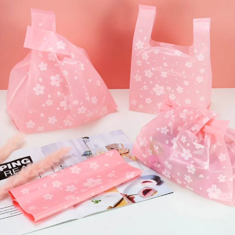 50pcs Pink Cherry Plastic Gift – обзор и цена Event Party Shop