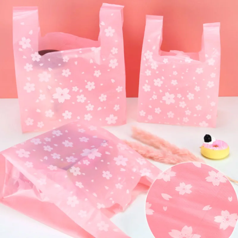 50pcs Pink Cherry Plastic Gift – обзор и цена Event Party Shop