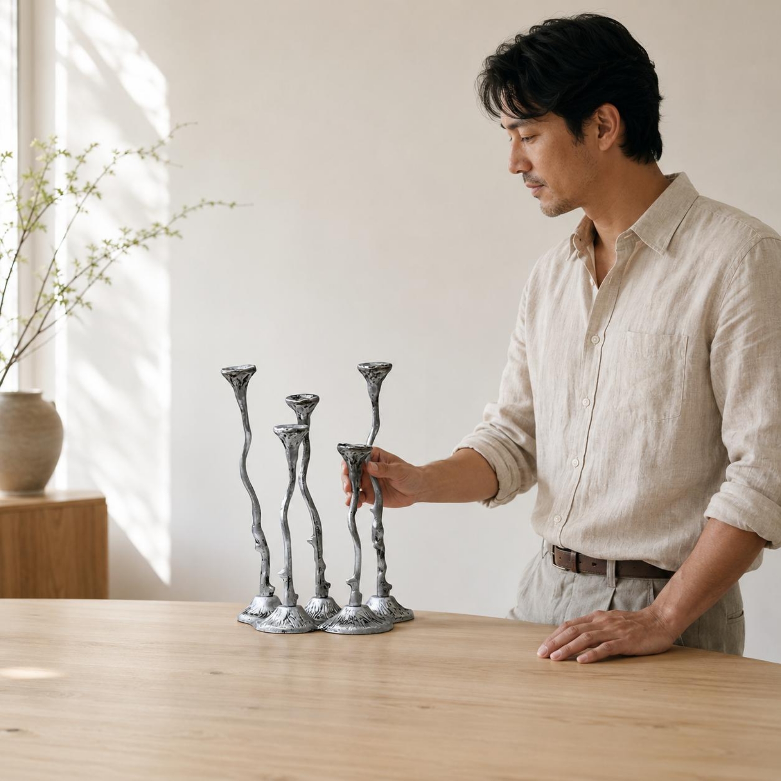 Cast Aluminum Candle Holder De – обзор и цена Centerpiece Stick