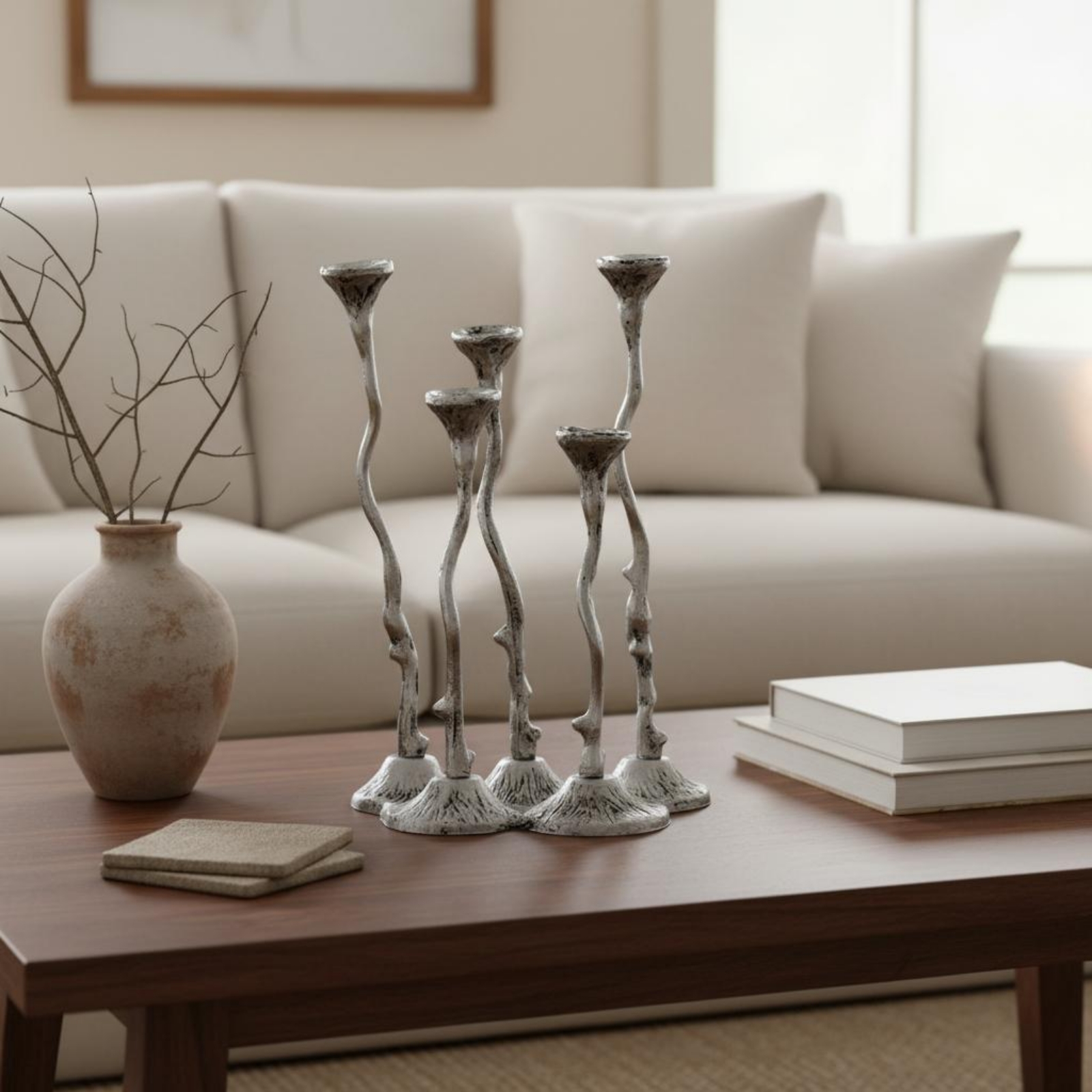 Cast Aluminum Candle Holder De – обзор и цена Centerpiece Stick