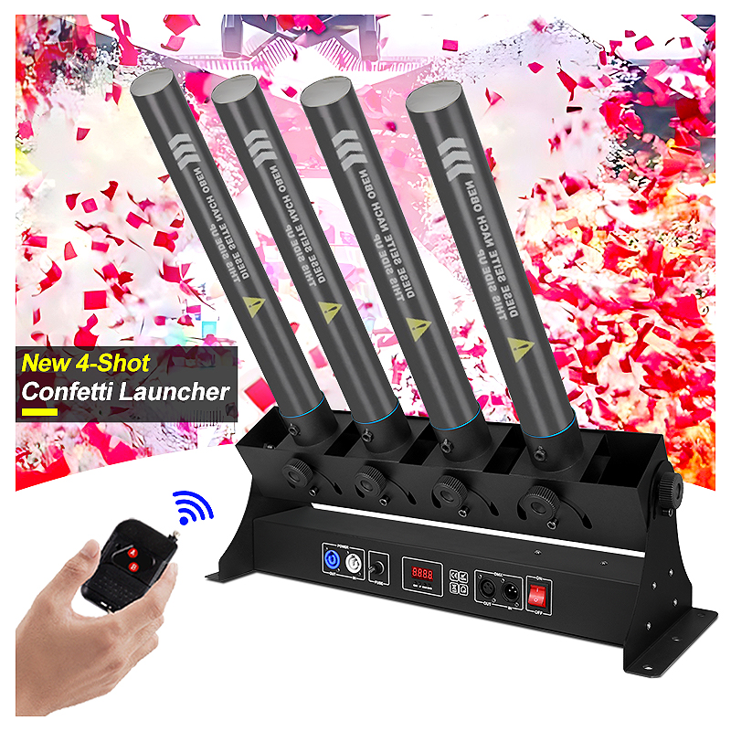 SHTX 4-Tube Confetti Launcher, – обзор и цена Confetti Cannon Tube