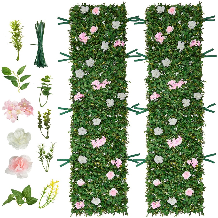 Wedding event backdrop: 3D sil – обзор и цена Flower Wall Panel