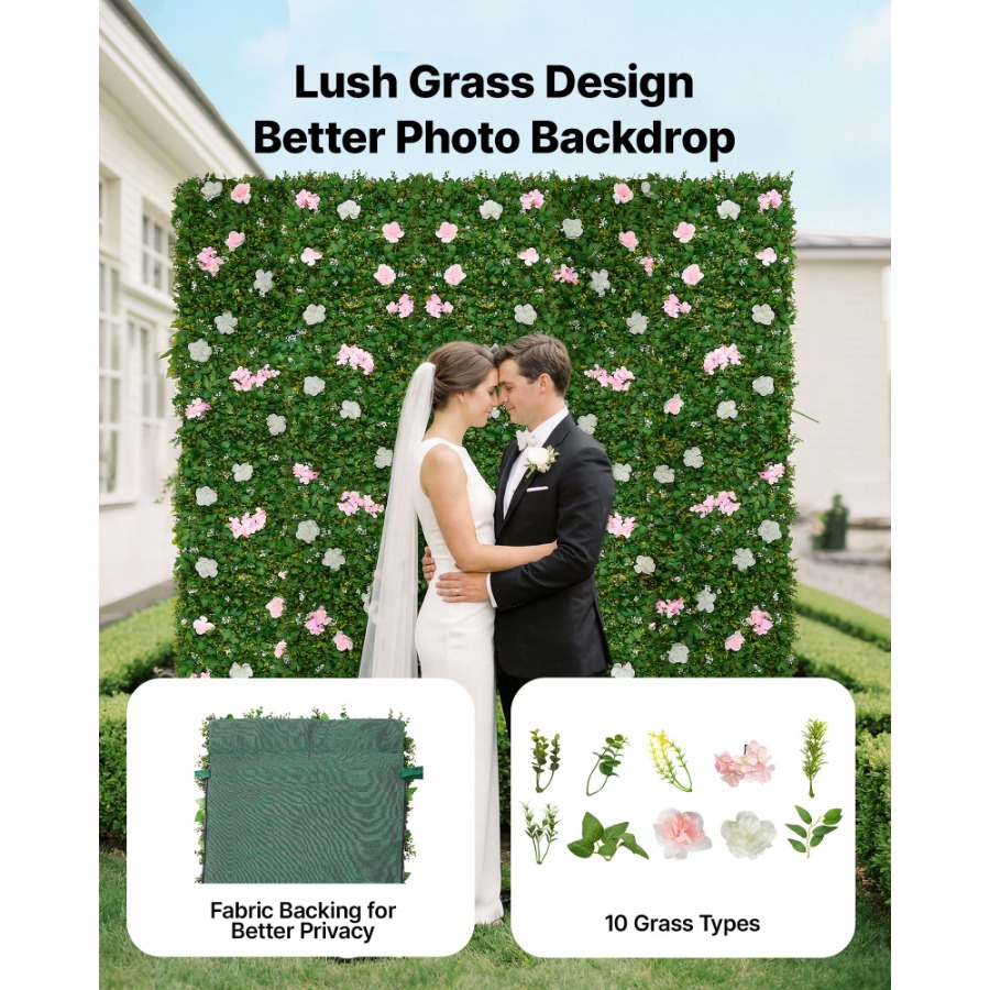 Wedding event backdrop: 3D sil – обзор и цена Flower Wall Panel