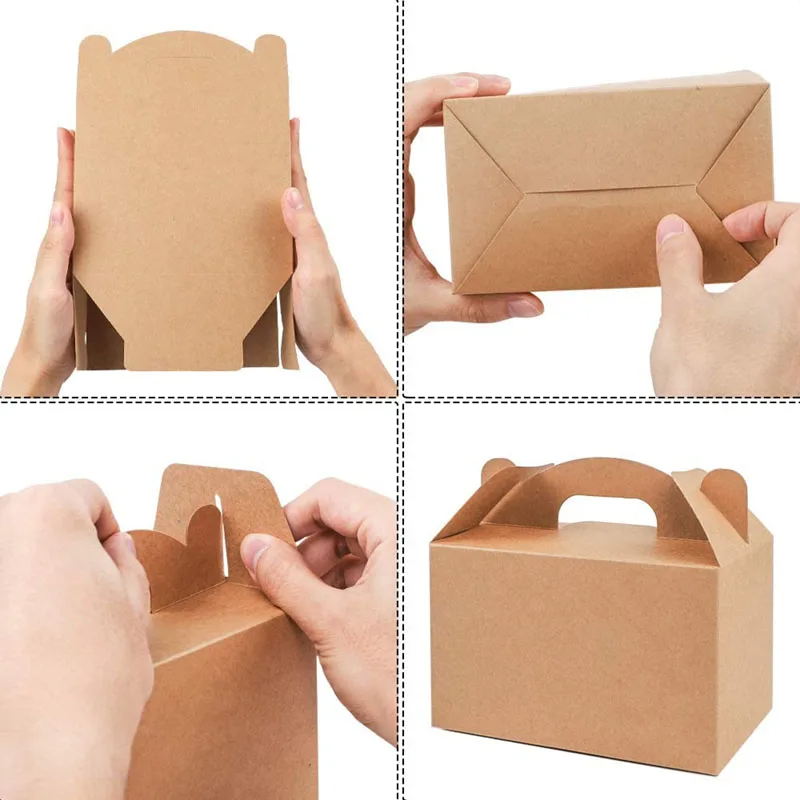 10-30pcs Gift Boxes with Handl – обзор и цена Event Party Box