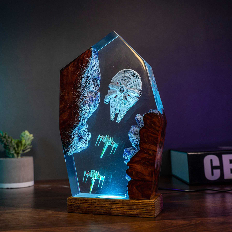 Table Resin Lamp Universe War  – обзор и цена Eve Party