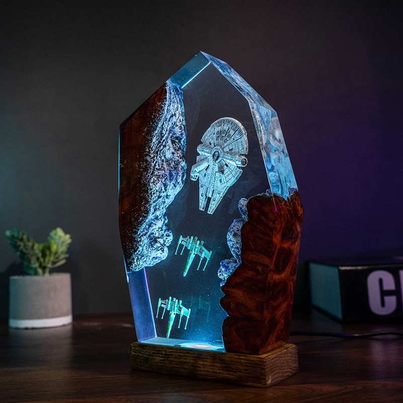 Table Resin Lamp Universe War  – обзор и цена Eve Party