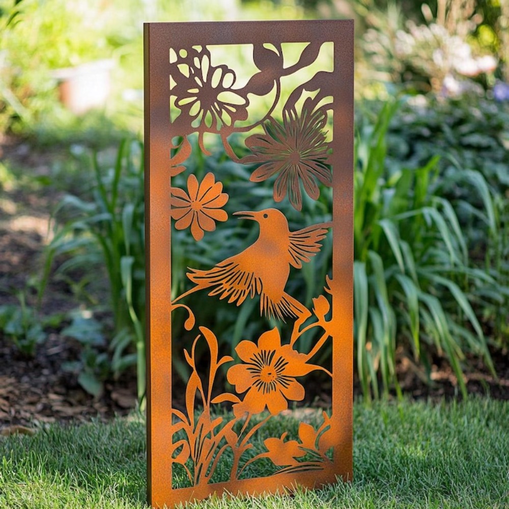 Outdoor 2D Metal Garden Wall P – обзор и цена Flower Wall Panel