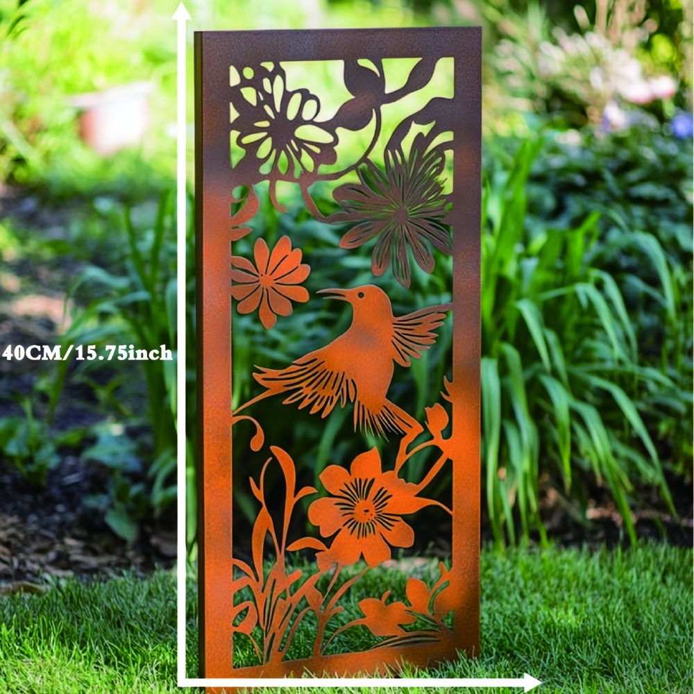 Outdoor 2D Metal Garden Wall P – обзор и цена Flower Wall Panel