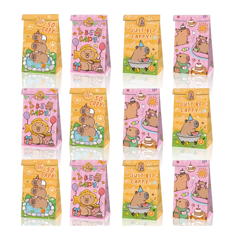 12/24/48pcs Capybara Candy Bag – обзор и цена Event Party Box