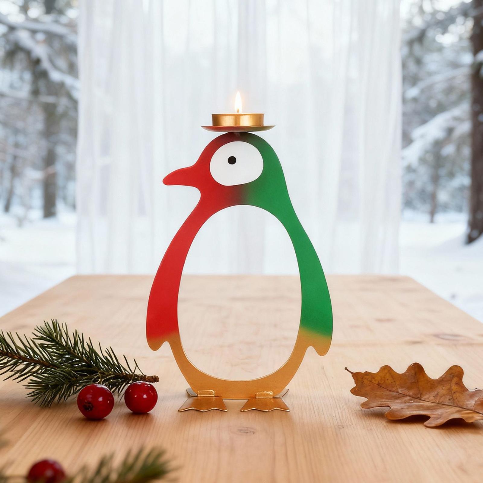 Tea Light Candle Holder Pengui – обзор и цена Centerpiece Stick