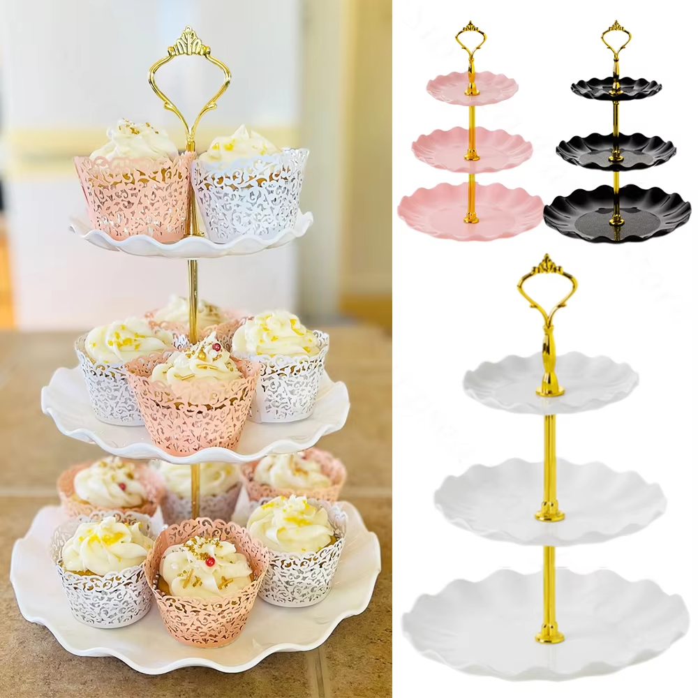 3 Tier Dessert Cupcake Stand W – обзор и цена Cupcake Stand Tier