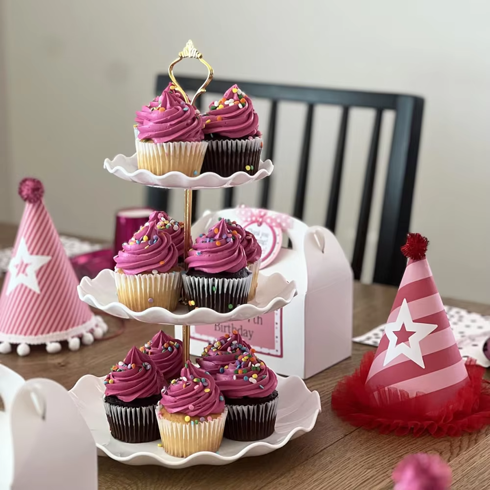3 Tier Dessert Cupcake Stand W – обзор и цена Cupcake Stand Tier