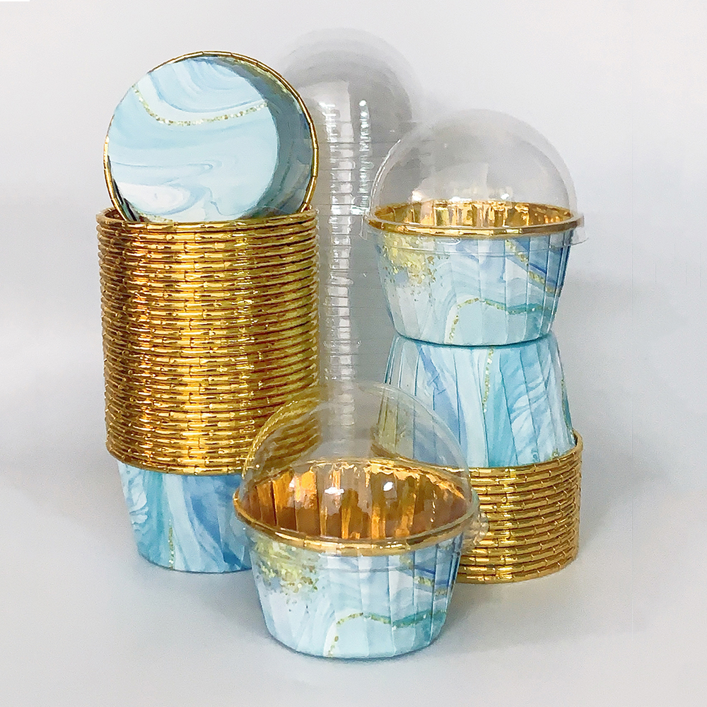 Set, 50pcs Disposable Cupcake  – обзор и цена Plastic Cup 50Pcs