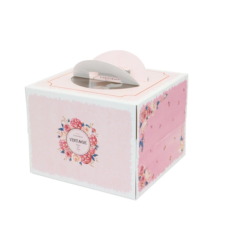 5pcs 8inch cake box with windo – обзор и цена Party Event Supplier
