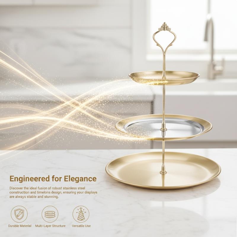 Gold Silver 2/3-Tier Cake Stan – обзор и цена Cupcake Stand Tier