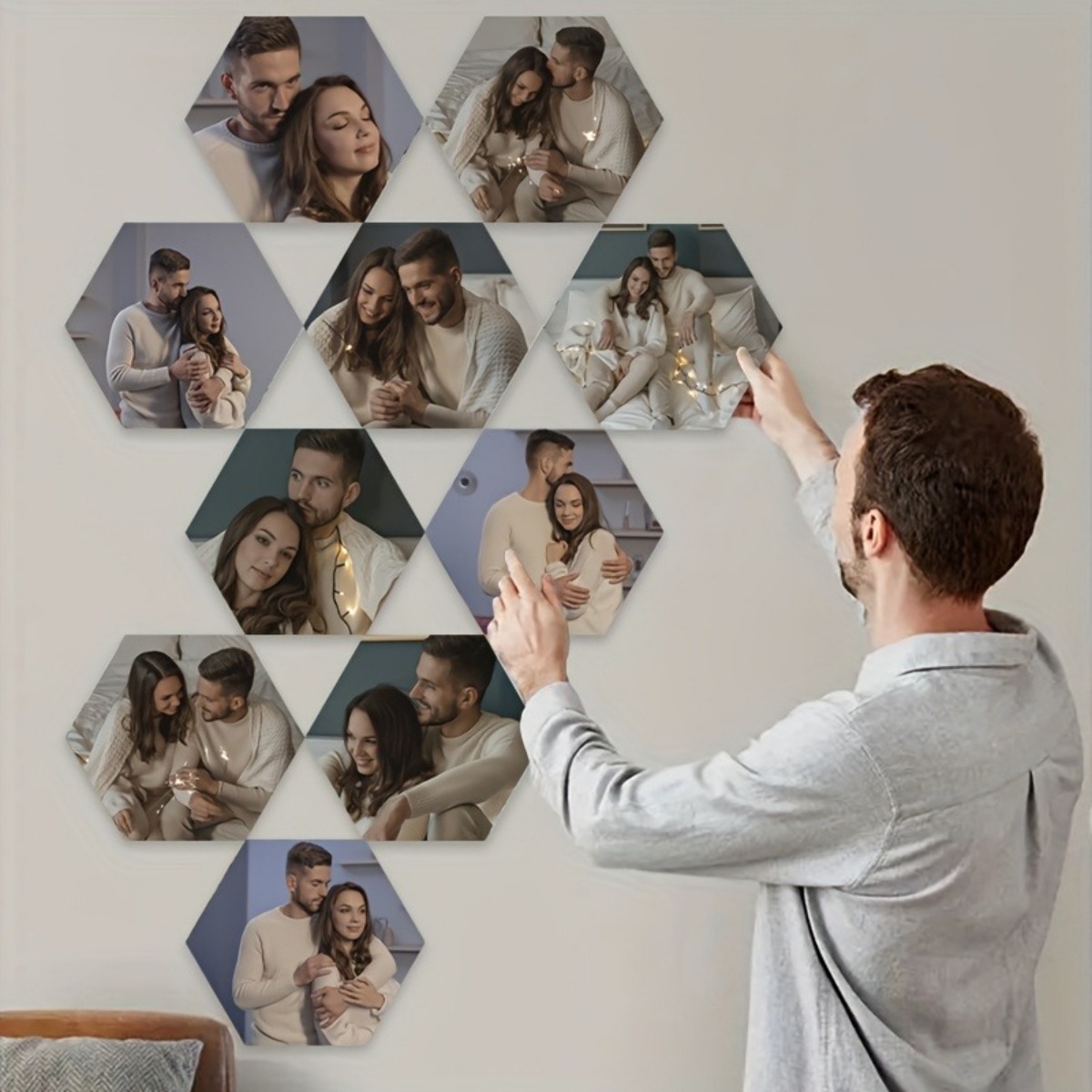 Custom Wall Decor — Modern Hex – обзор и цена Eve Party