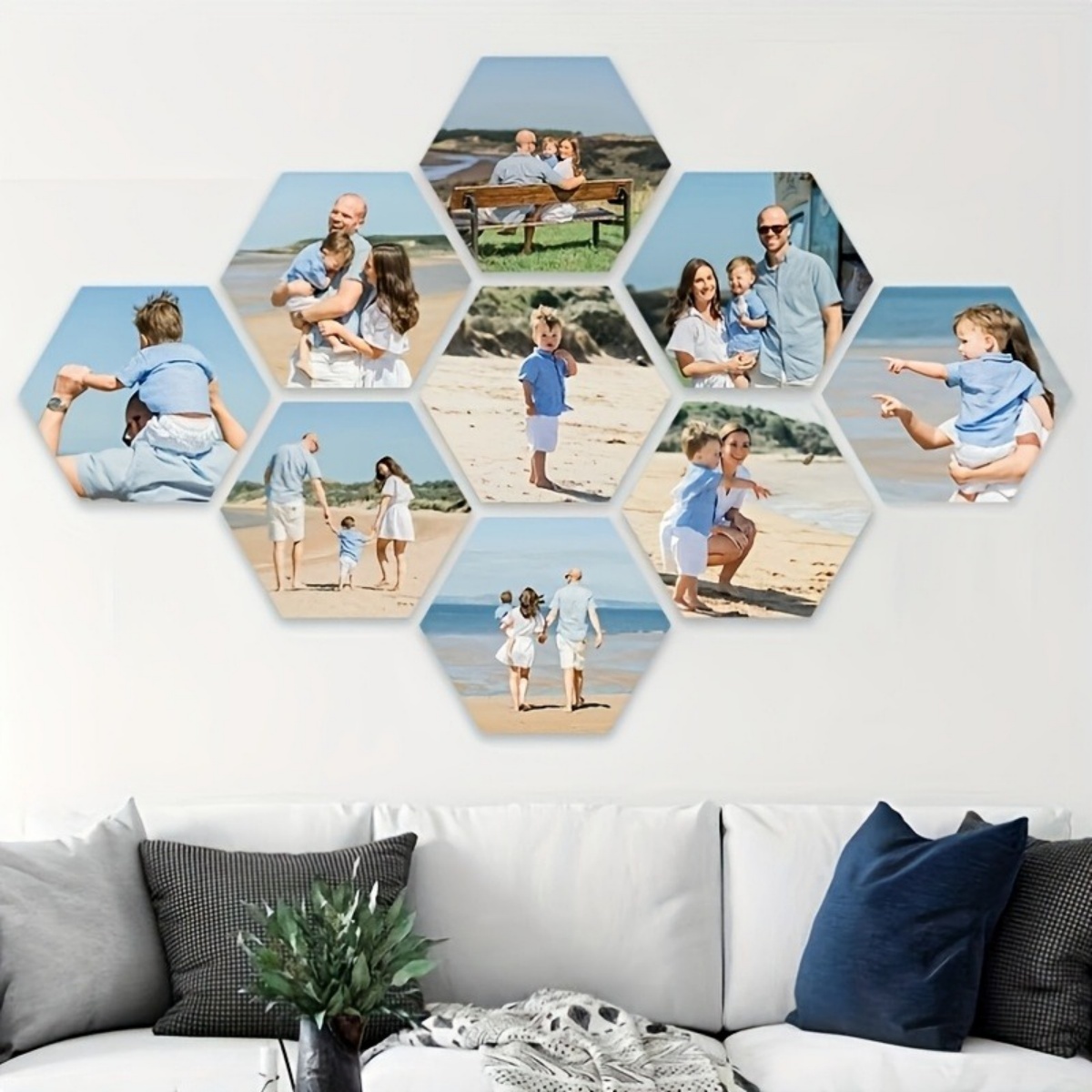 Custom Wall Decor — Modern Hex – обзор и цена Eve Party