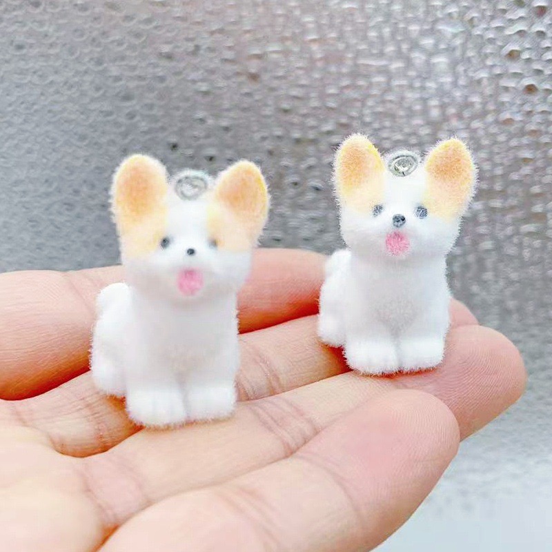 10pcs Flocked Dog Cartoon 3D A – обзор и цена Event Party