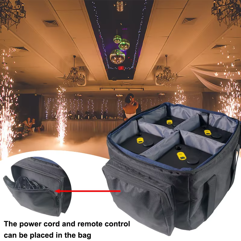 4PACK 350W Mini Cold Spark Mac – обзор и цена Event Party Dj