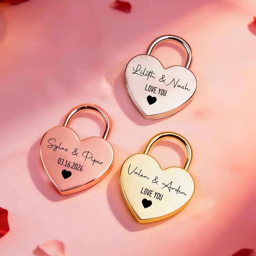 Custom Name Heart-Shaped Padlo – обзор и цена Eve Party