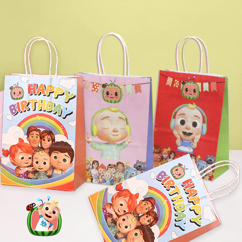 Cocomelons Party Gift Bag Set  – обзор и цена Supply Event