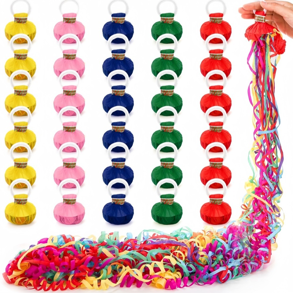 10pcs Hand Throwing Ribbon Pul – обзор и цена Confetti Cannon Tube