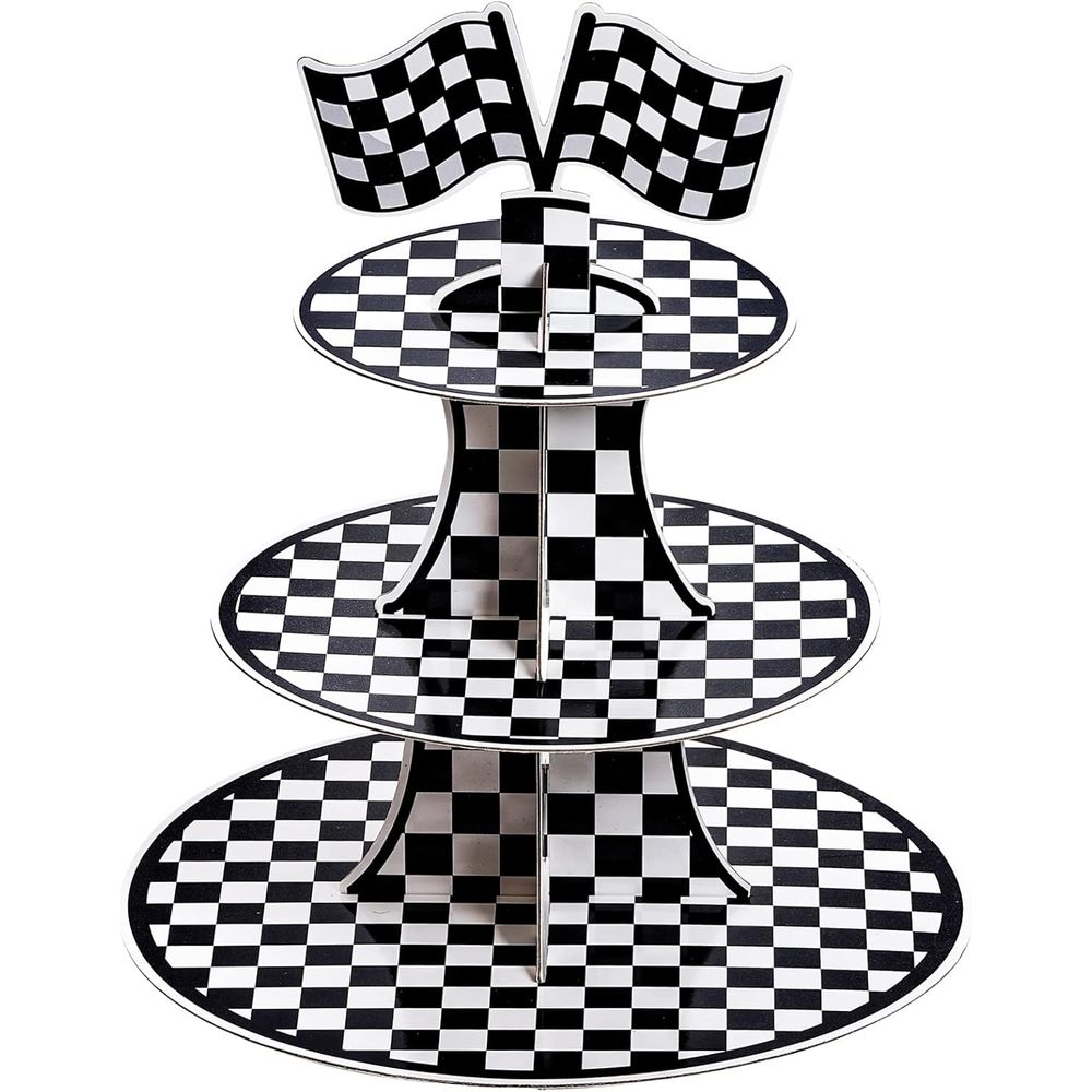 3-Tier Round Cupcake Stand wit – обзор и цена Cupcake Stand Tier