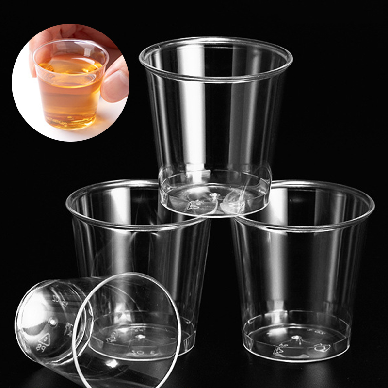 50PCS Mini Clear Plastic Dispo – обзор и цена Plastic Cup 50Pcs