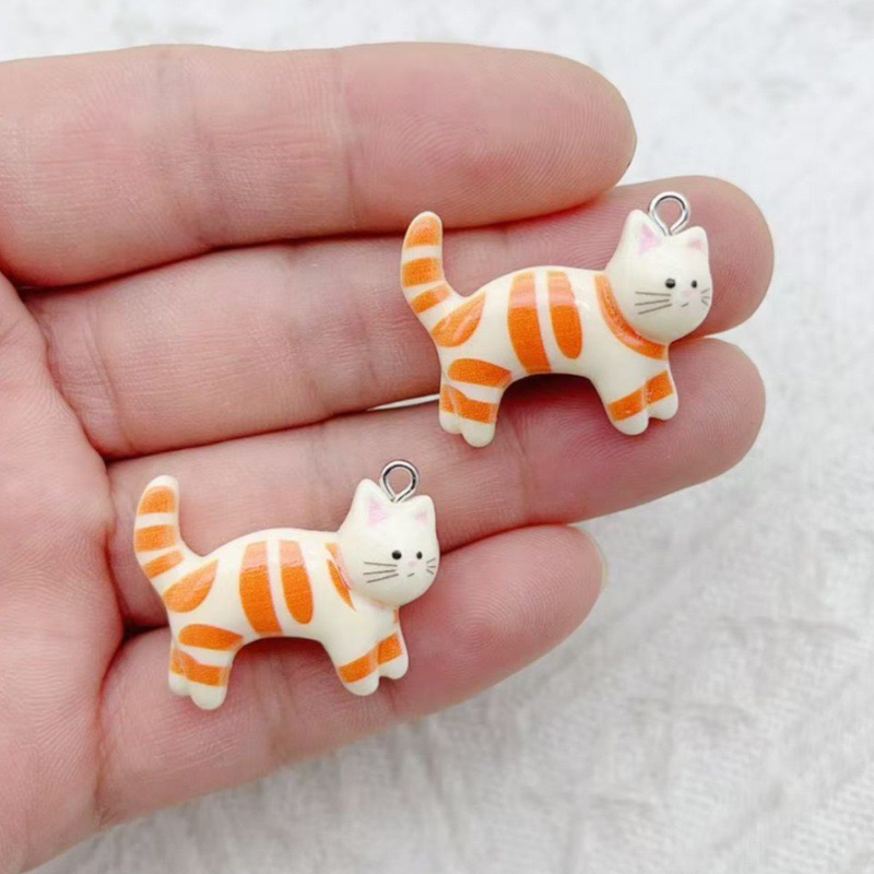 10pcs resin cartoon cat animal – обзор и цена Event Party
