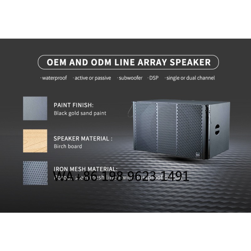 200W Wooden PA Column Array Sp – обзор и цена Event Party Box